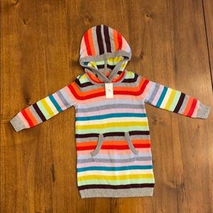 Baby Gap Toddler Size 3 Striped Sweater Dress